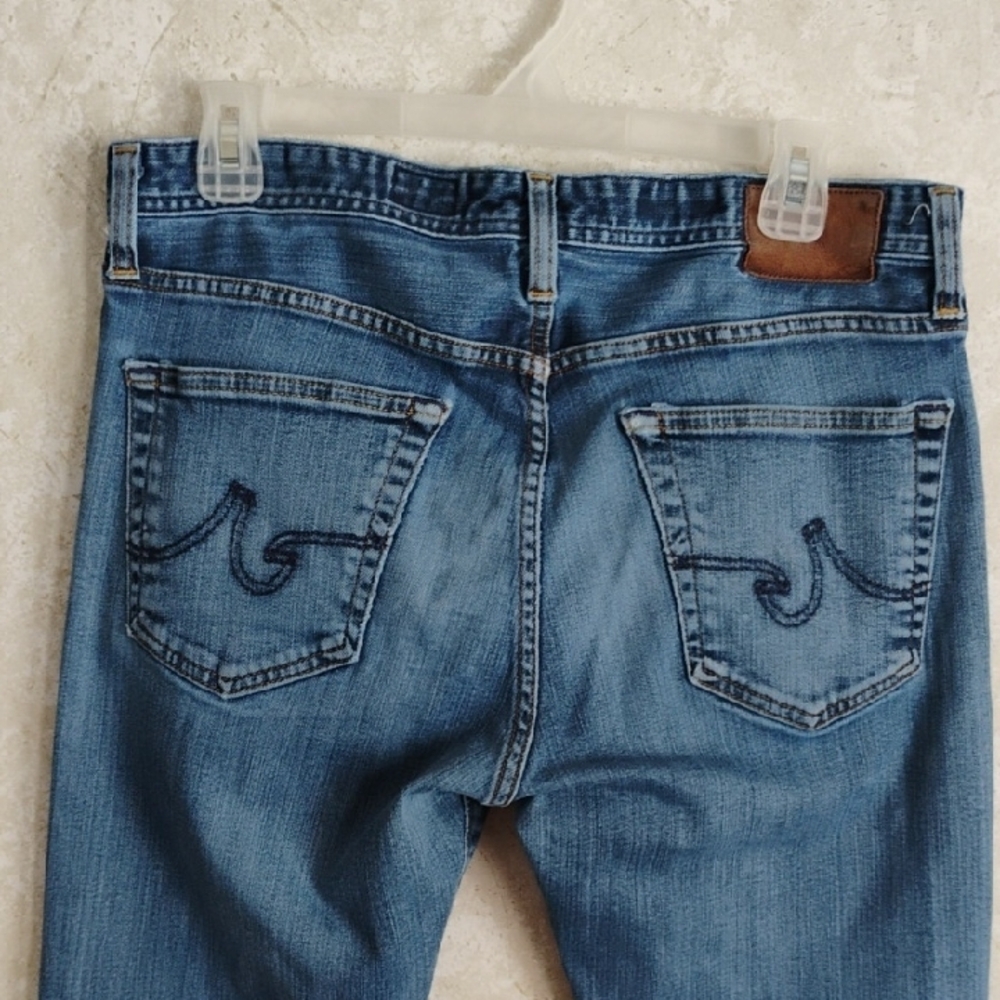 Ag Adriano Goldschmied Blue Slim Jeans - Picture 8 of 11